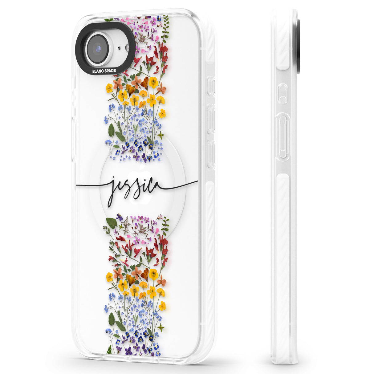 Personalised Wildflower Floral Stripe Personalised