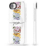 Personalised Wildflower Floral Stripe Personalised