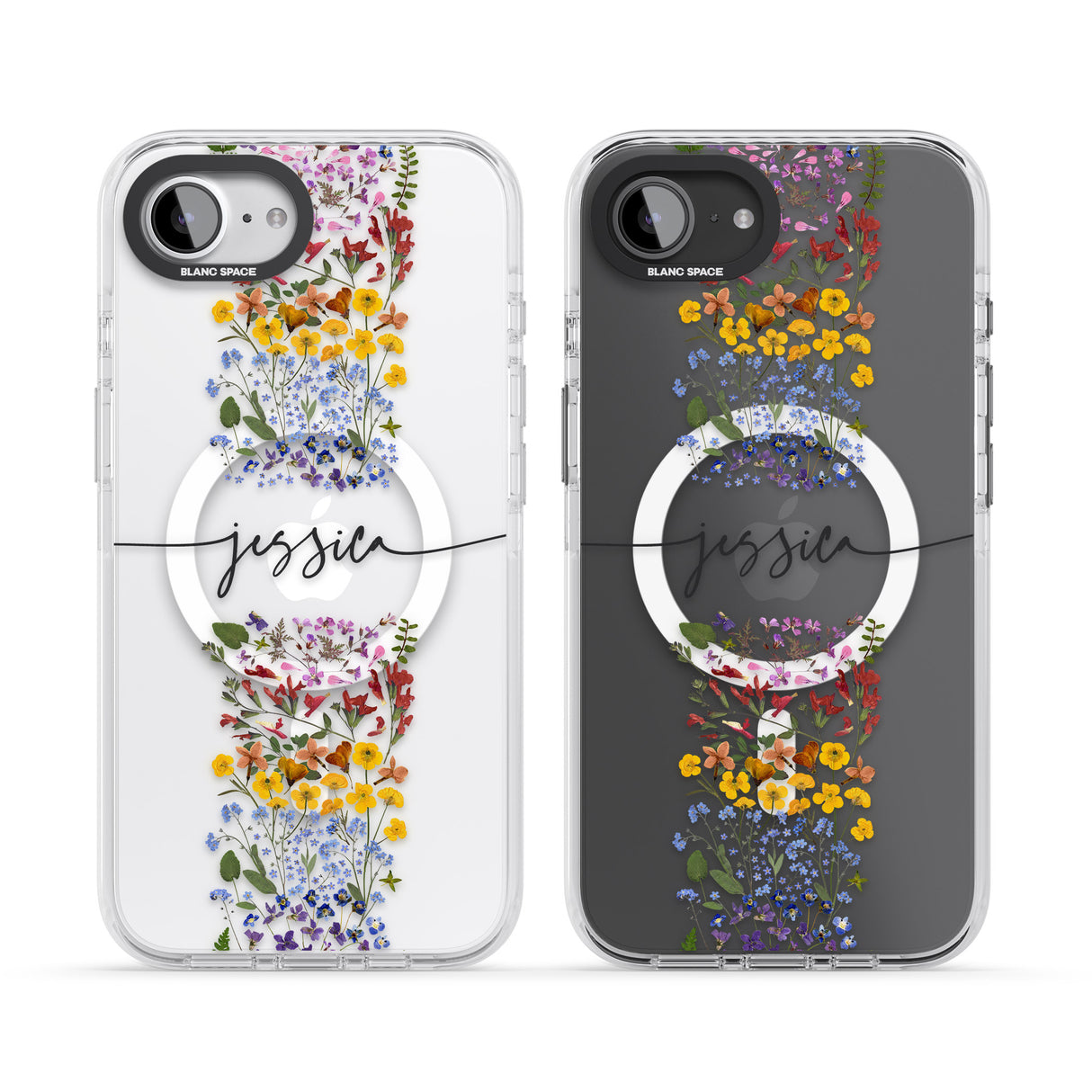 Personalised Wildflower Floral Stripe Personalised