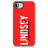 Personalised Bold Name: Red