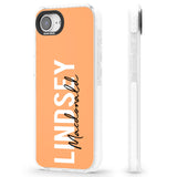 Personalised Bold Name: Peach