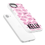 Personalised Pink Stripes & Lips