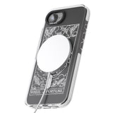 Personalised Wheel of Fortune Tarot Card - White Transparent