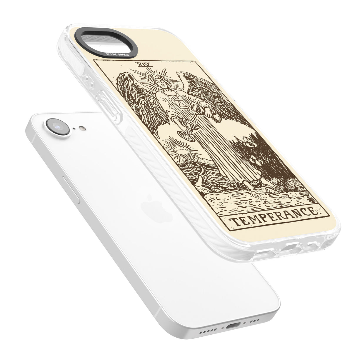 Personalised Temperance Tarot Card - Solid Cream