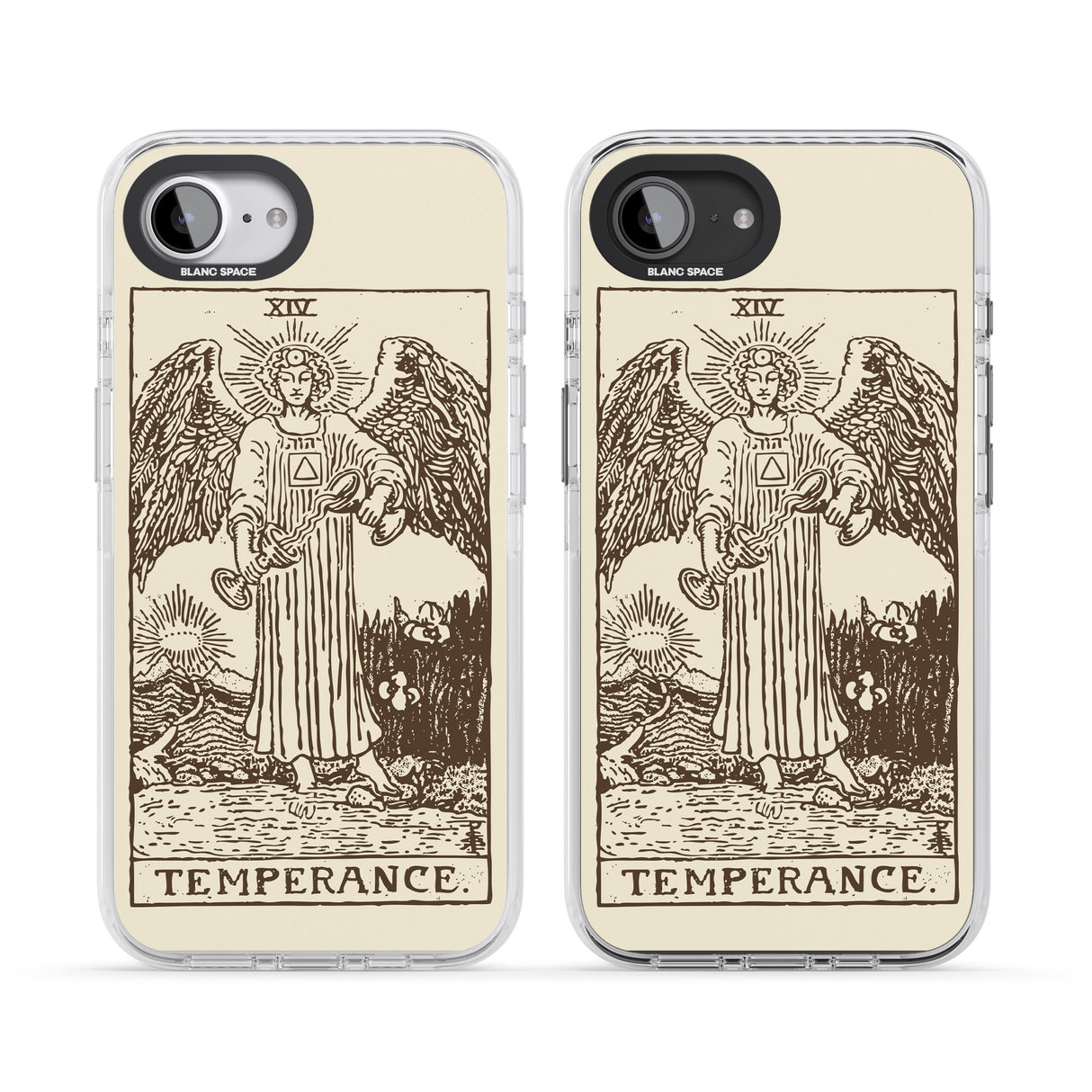 Personalised Temperance Tarot Card - Solid Cream