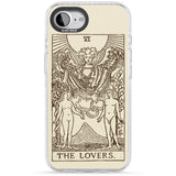 Personalised The Lovers Tarot Card - Solid Cream