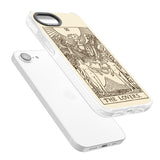 Personalised The Lovers Tarot Card - Solid Cream
