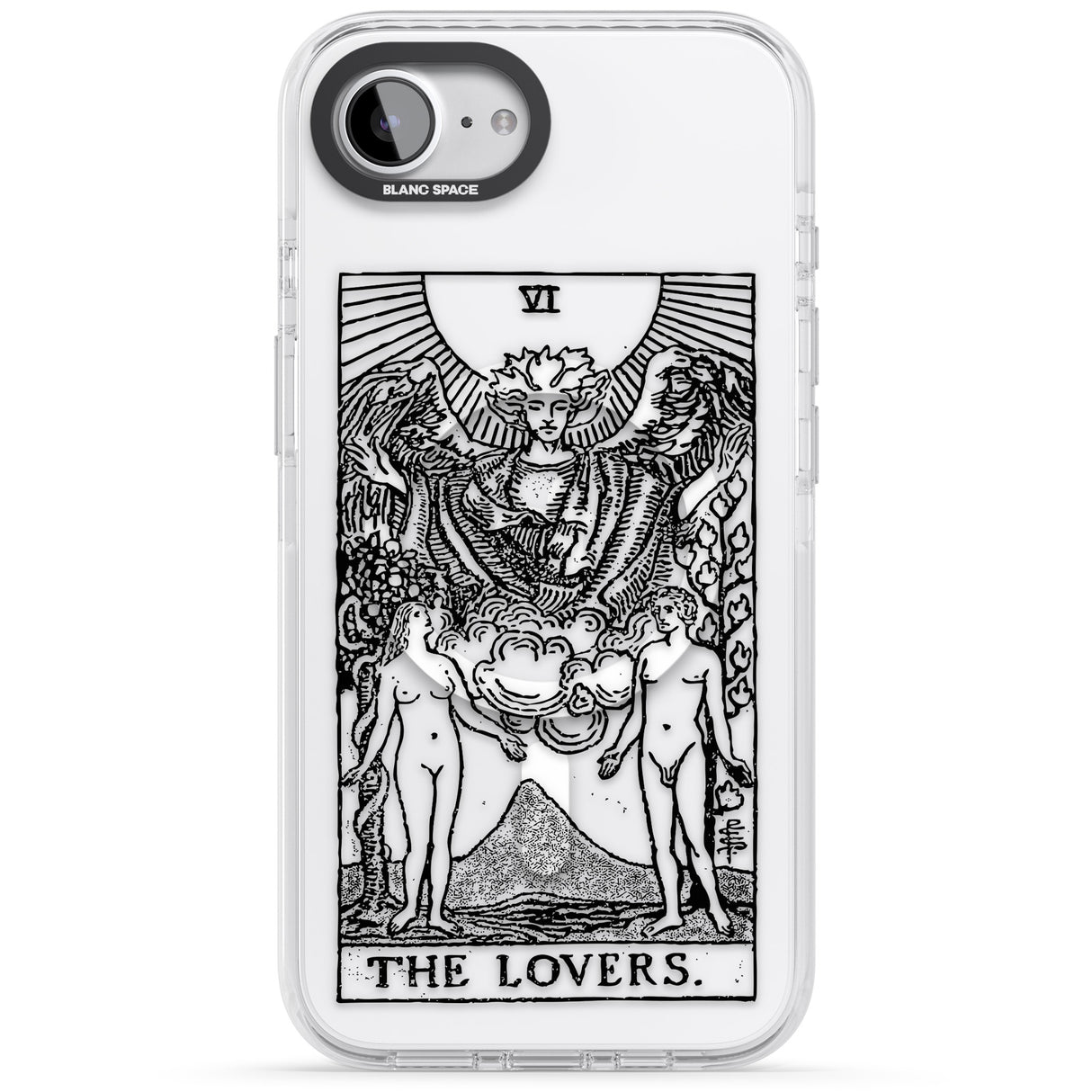 Personalised The Lovers Tarot Card - Transparent