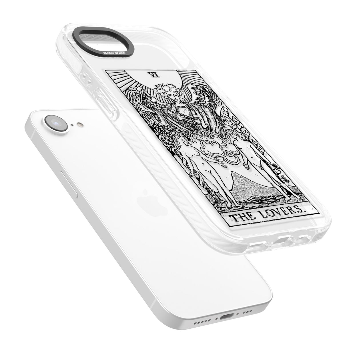 Personalised The Lovers Tarot Card - Transparent