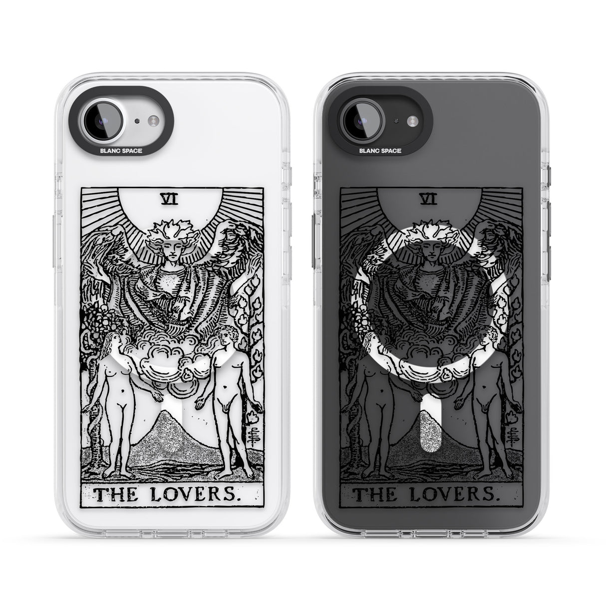 Personalised The Lovers Tarot Card - Transparent