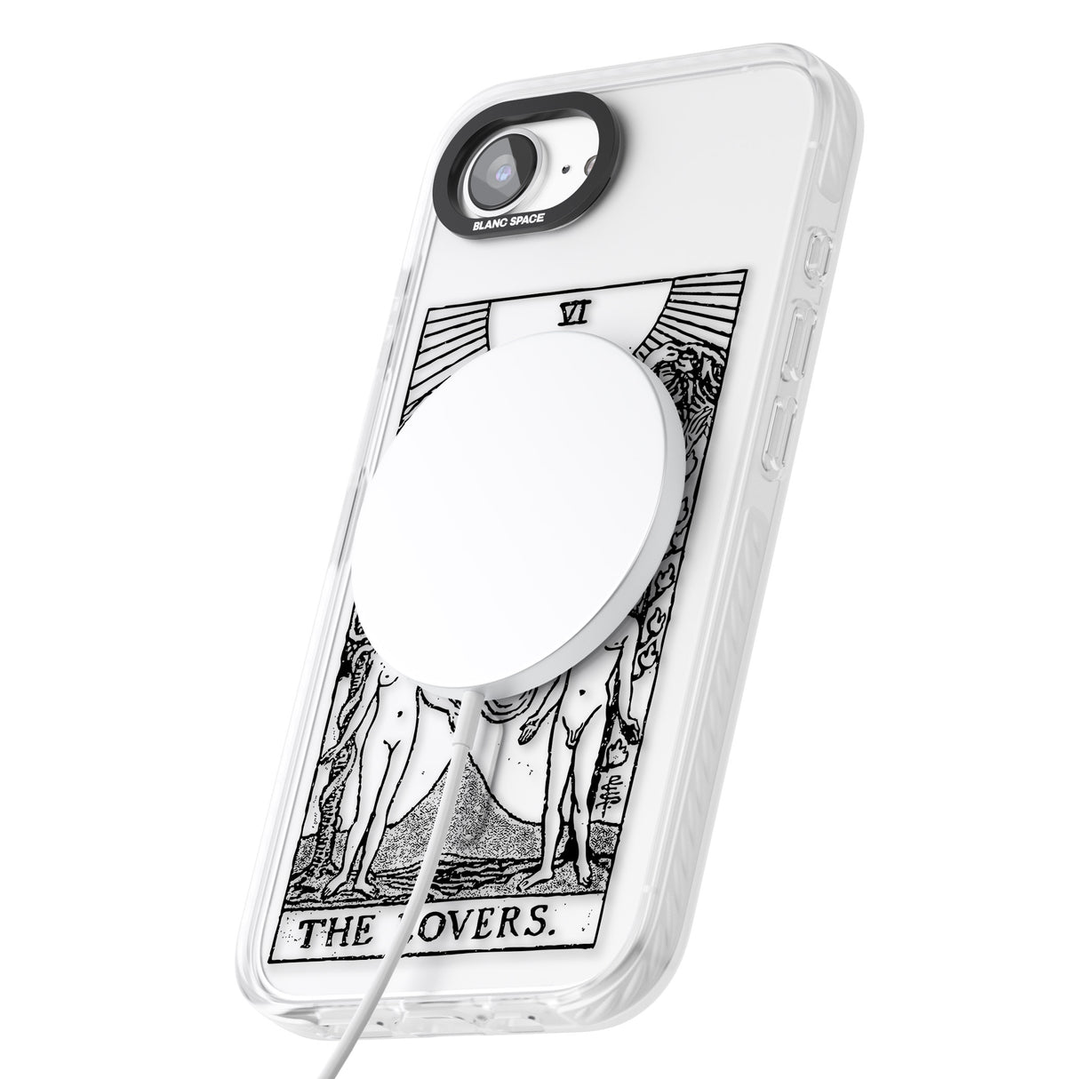 Personalised The Lovers Tarot Card - Transparent