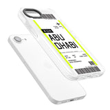 Personalised Abu Dhabi Boarding Pass