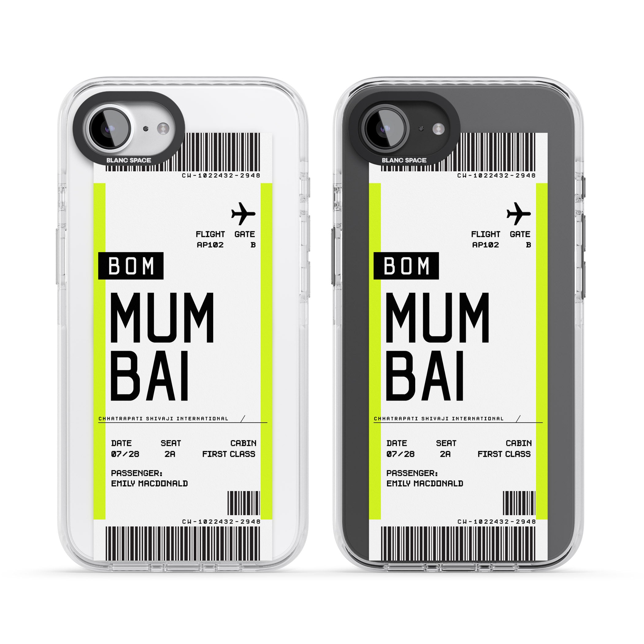 Personalised Mumbai Boarding Pass