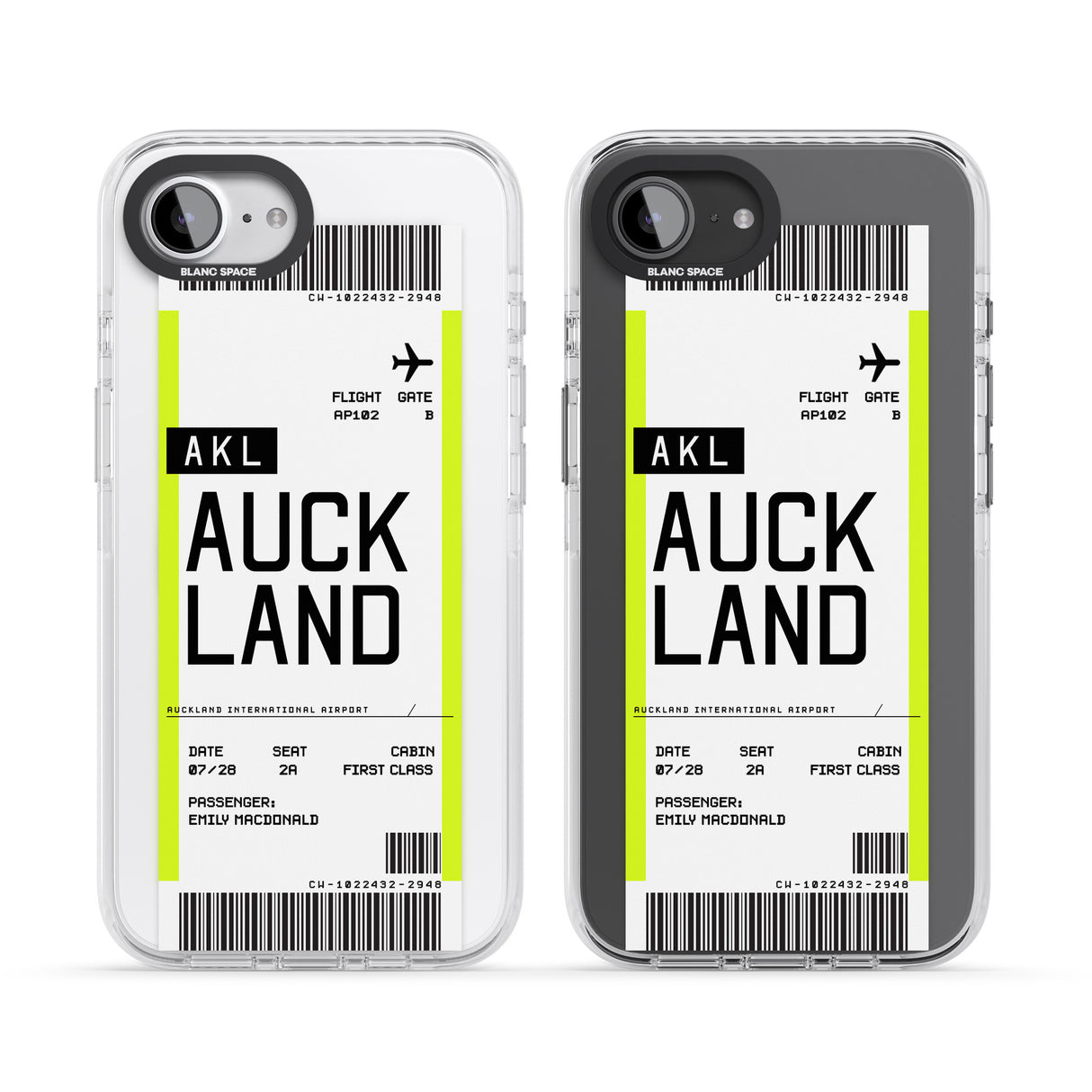 Personalised Auckland Boarding Pass