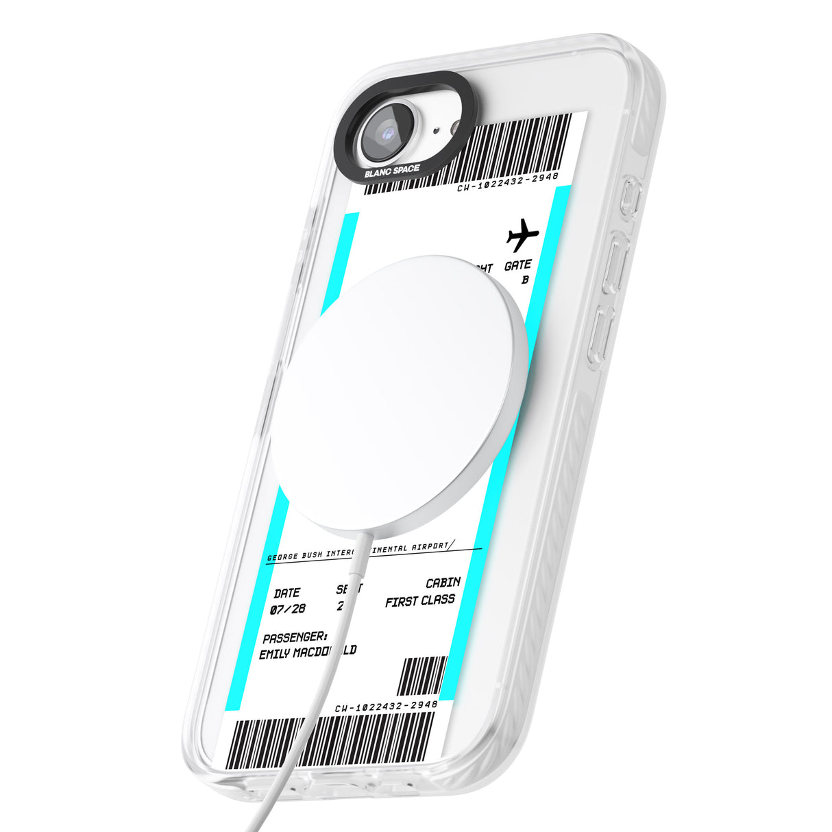 Personalised Houston Boarding Pass