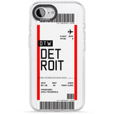 Personalised Detroit Boarding Pass