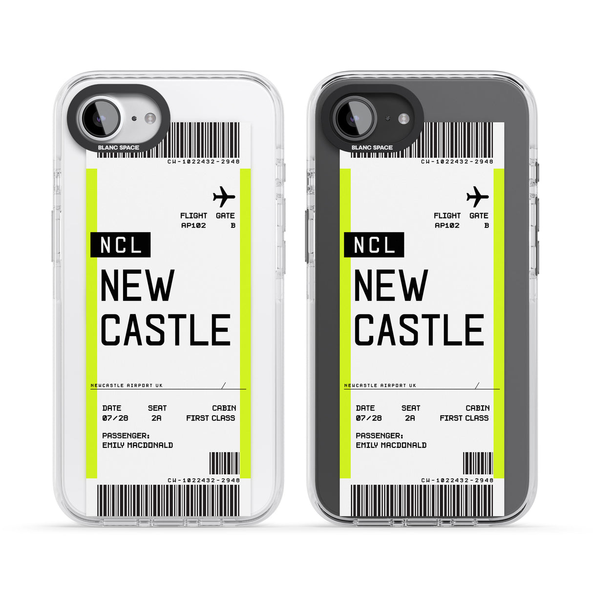 Personalised Newcastle Boarding Pass