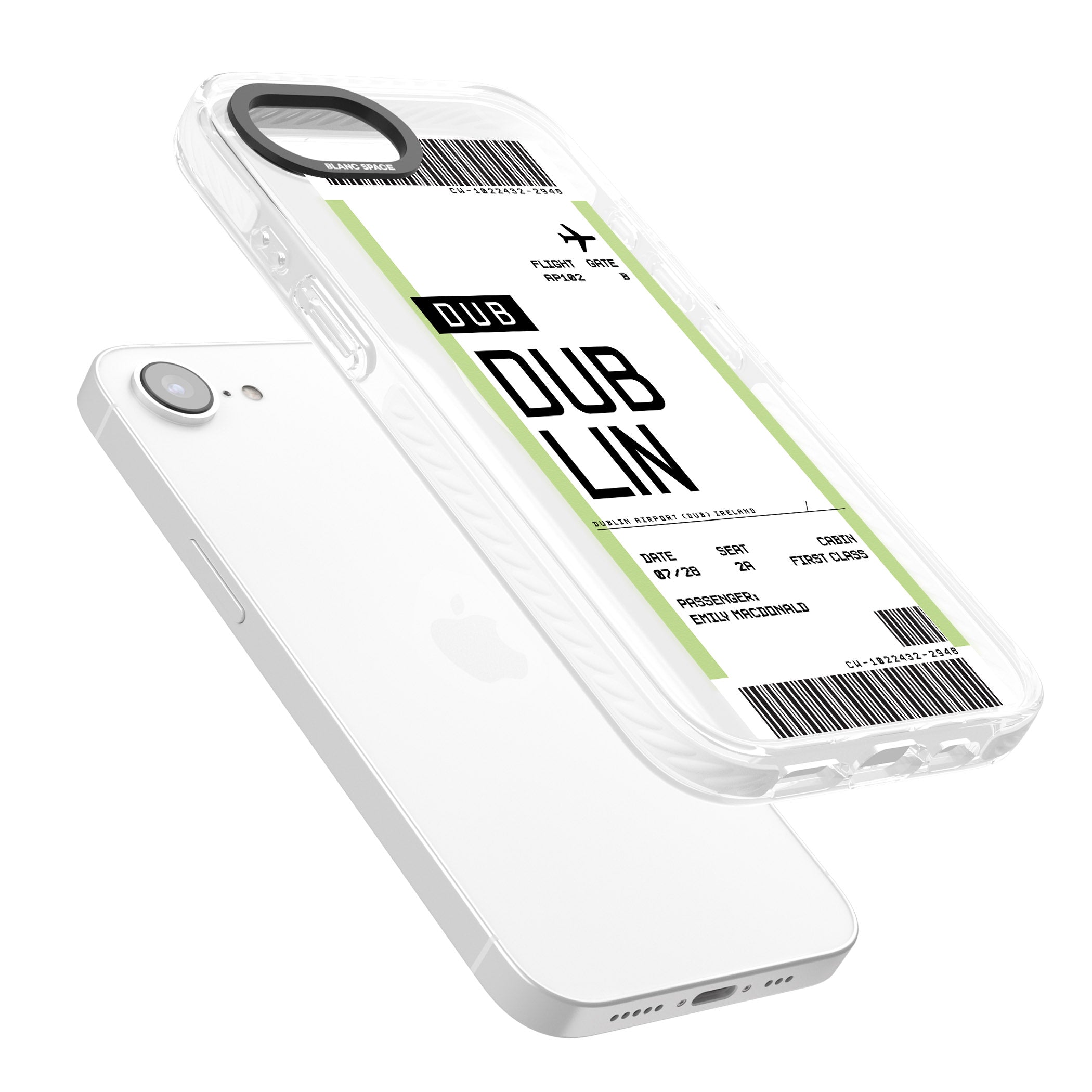 Personalised Dublin Boarding Pass