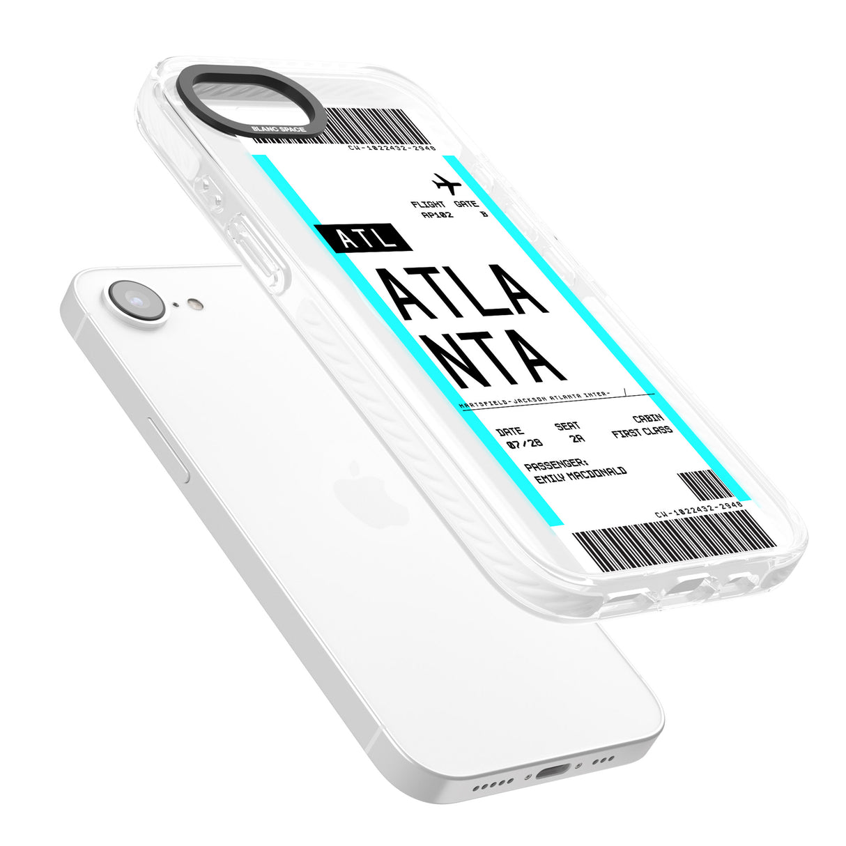 Personalised Atlanta Boarding Pass