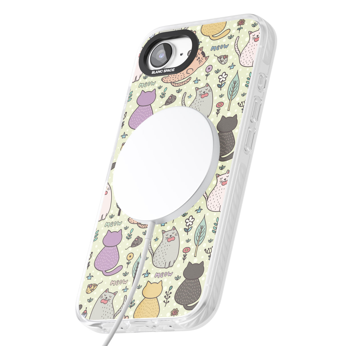 Cat Pattern Cream