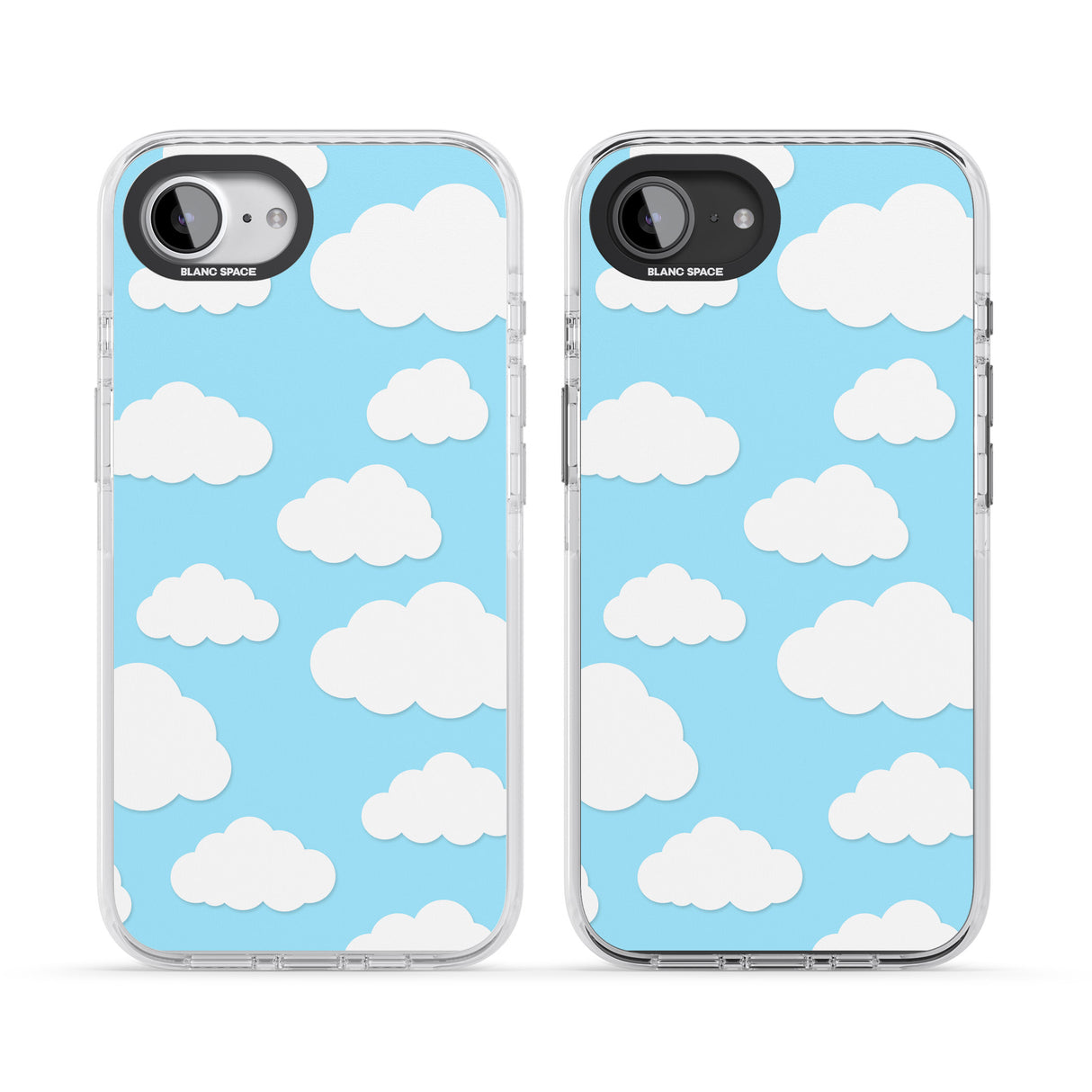 Blue Sky & Clouds Pattern