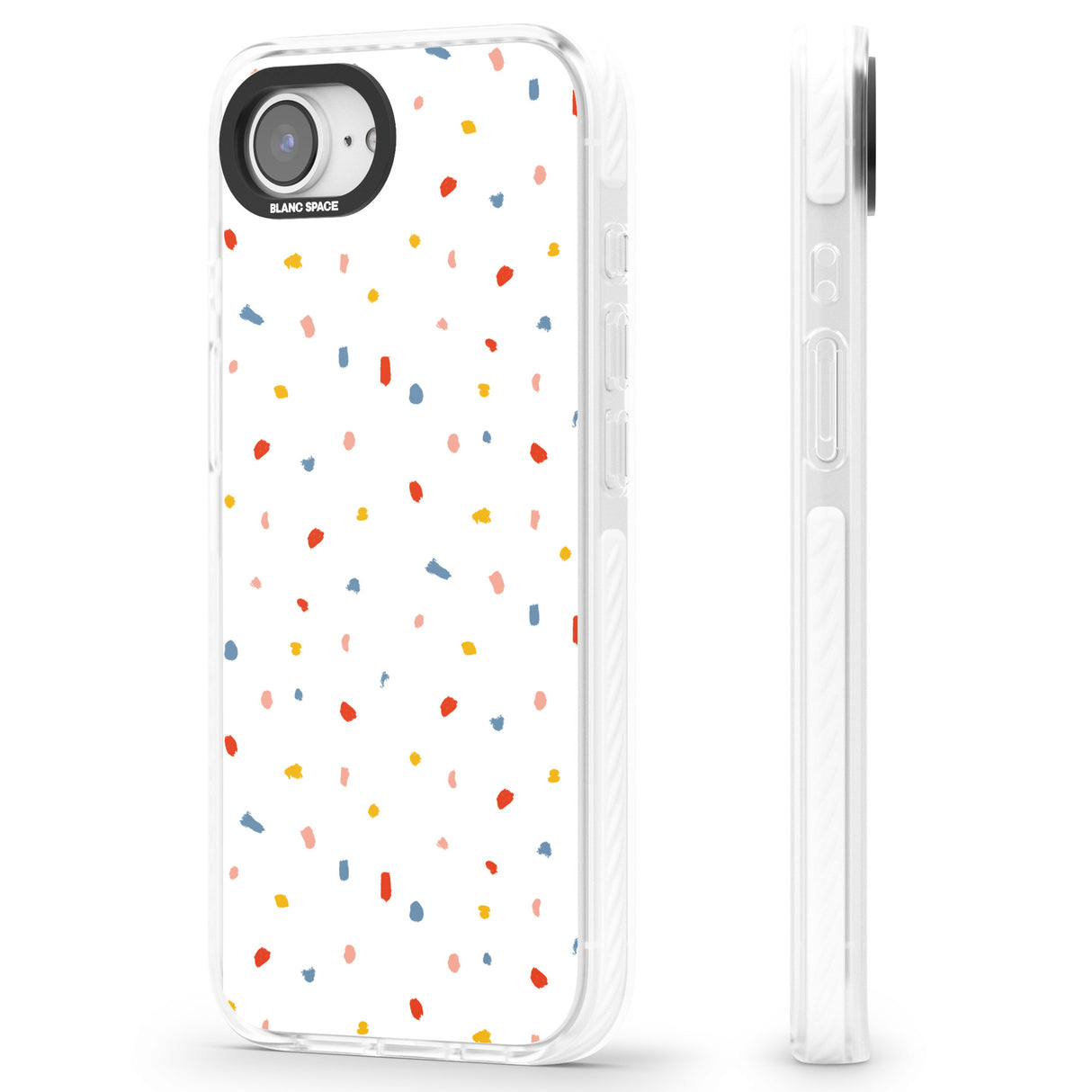 Confetti Print on Solid White
