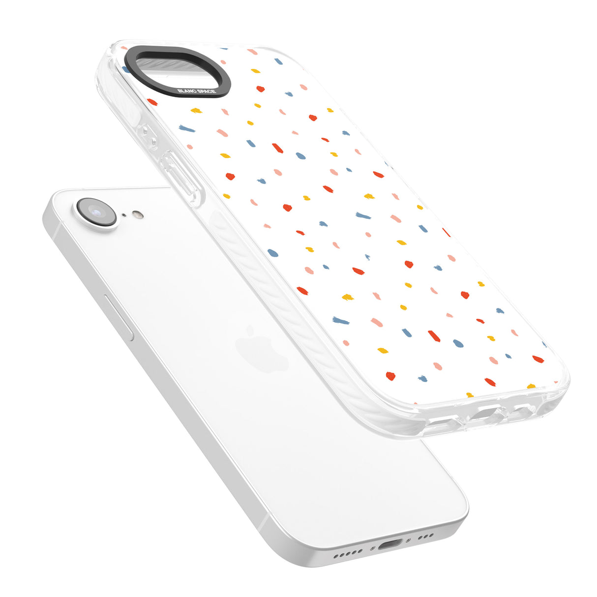 Confetti Print on Solid White