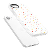 Confetti Print on Solid White