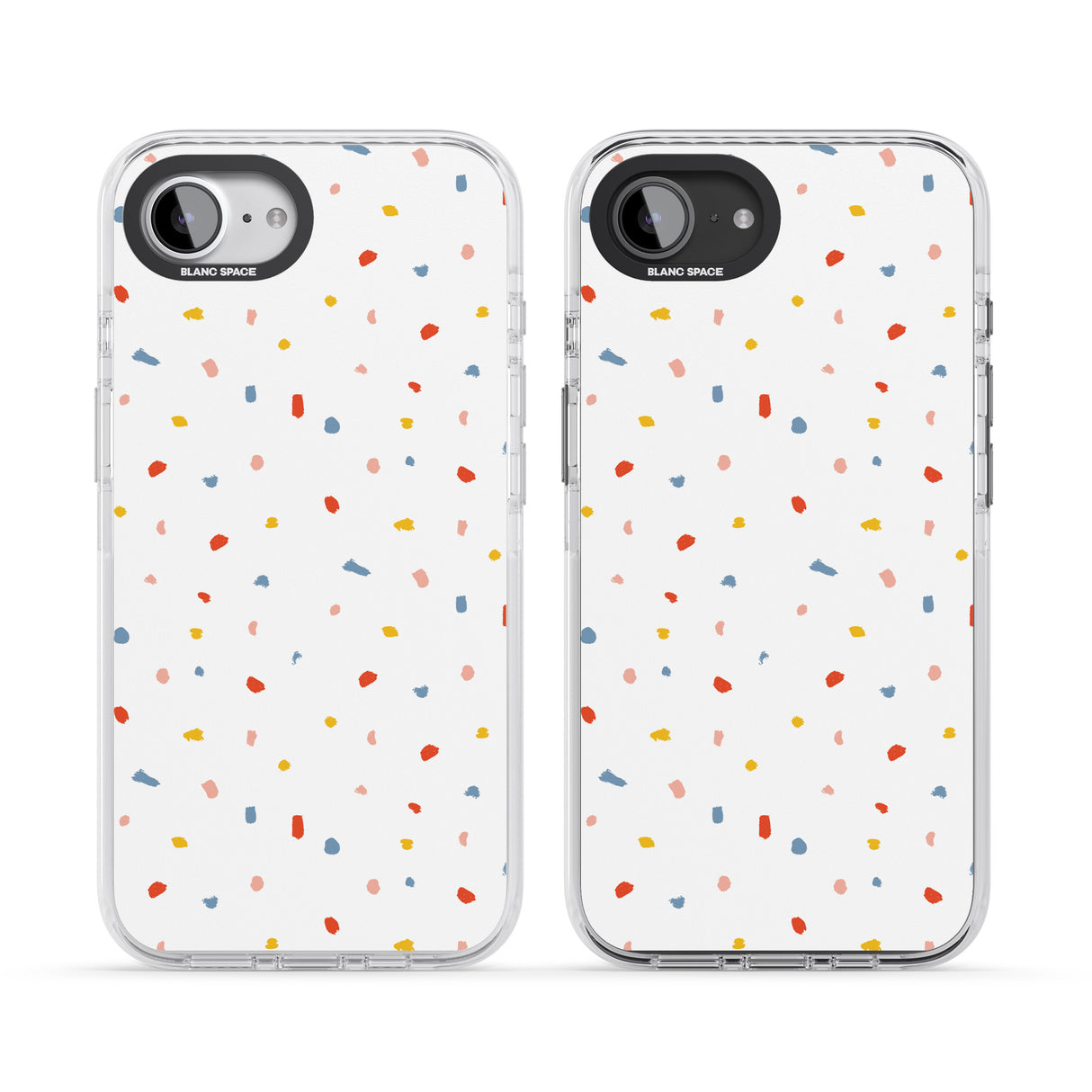 Confetti Print on Solid White
