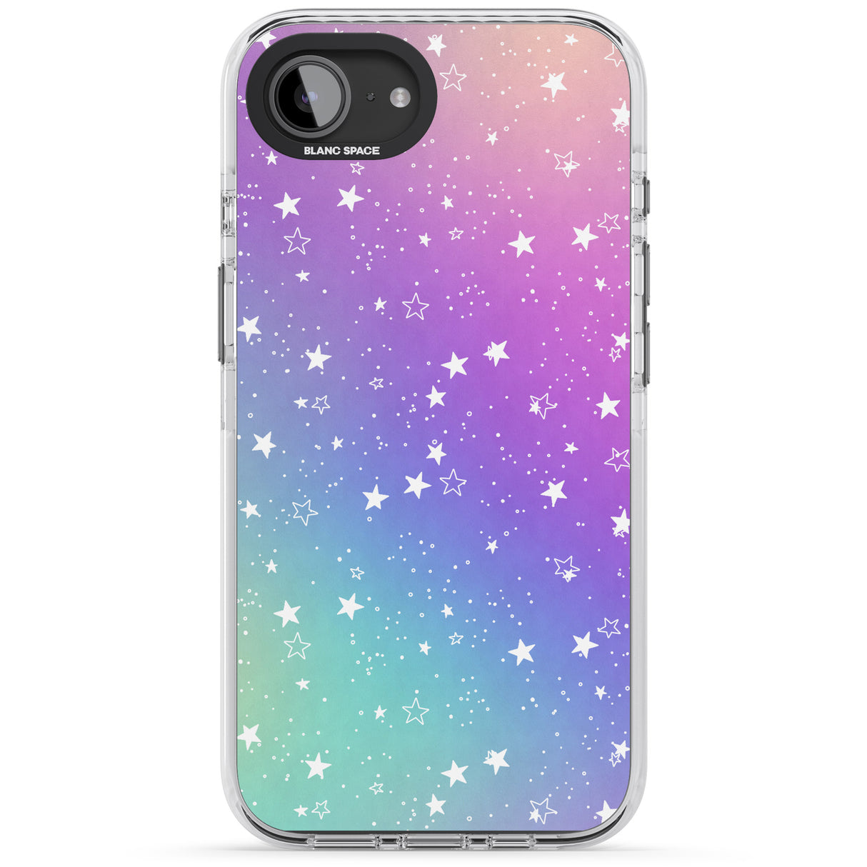 White Stars on Pastels