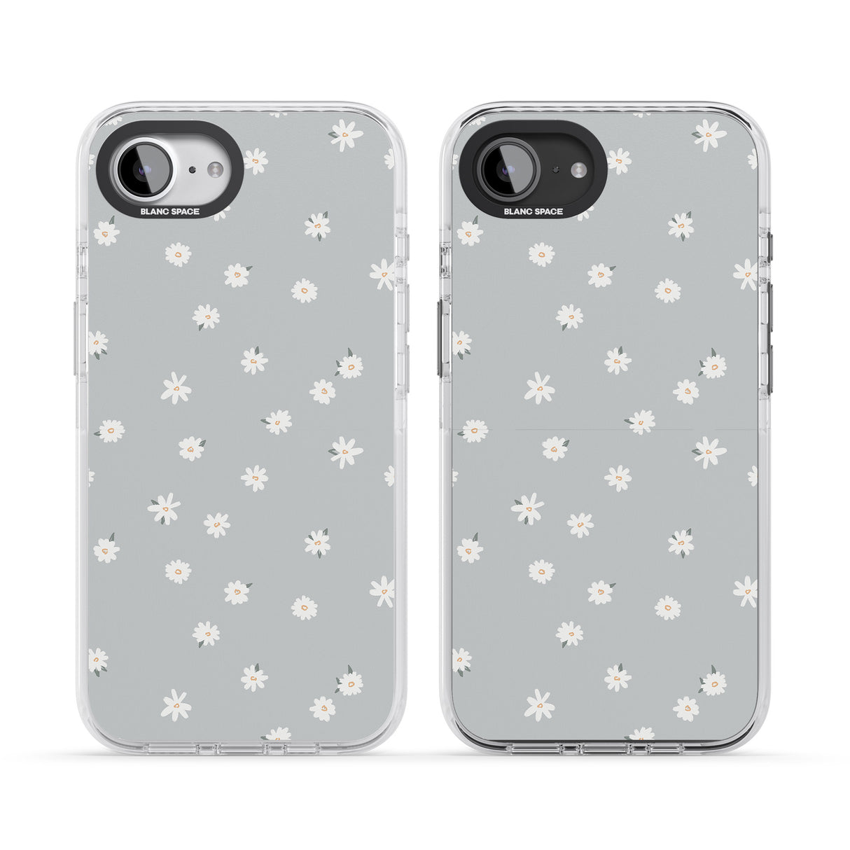 Painted Daisy Blue-Grey Cute