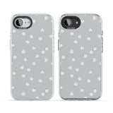 Painted Daisy Blue-Grey Cute
