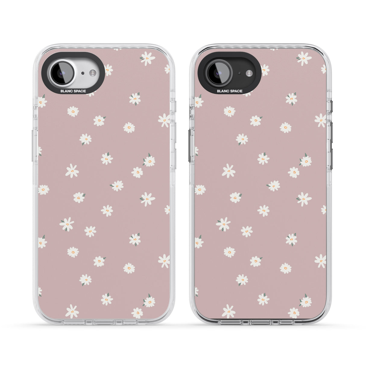 Dark Pink Cute Floral Design