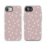 Dark Pink Cute Floral Design