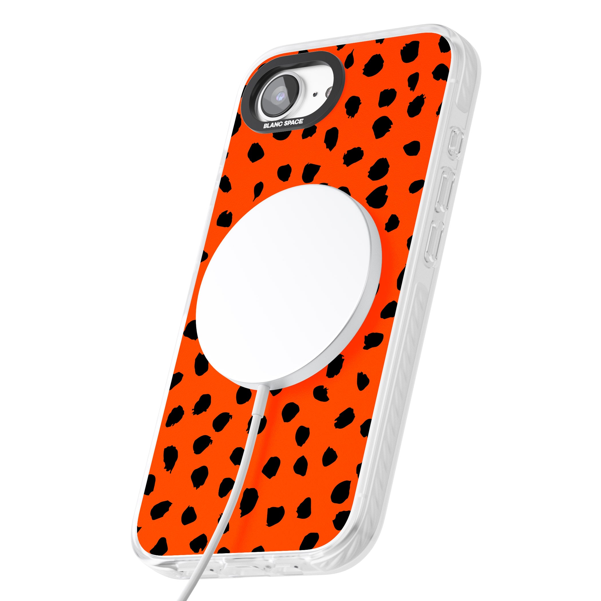 Bold Red Spot Print