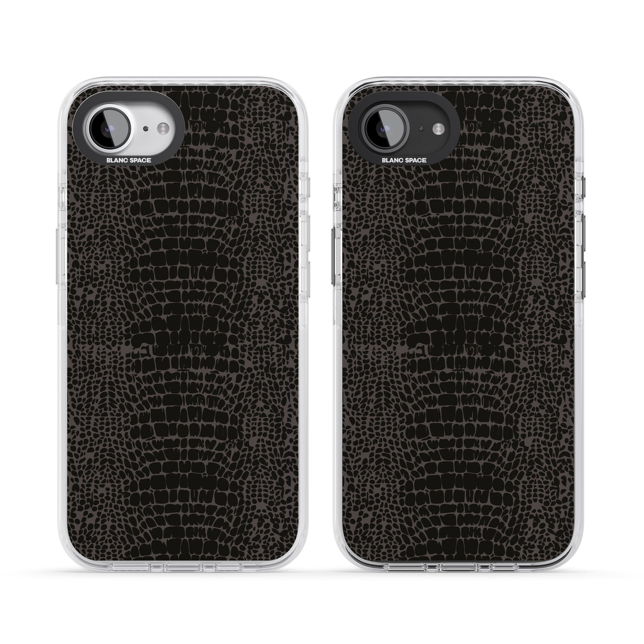 Dark Animal Print Snake Skin