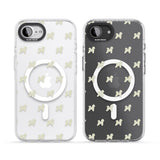 Bichon Frise Dog Pattern Clear