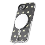 Bichon Frise Dog Pattern Clear