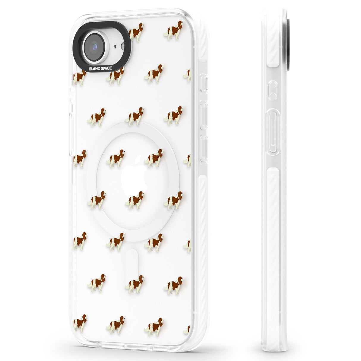Cavalier King Charles Spaniel Pattern Clear