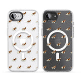 Cavalier King Charles Spaniel Pattern Clear