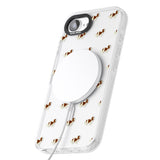 Cavalier King Charles Spaniel Pattern Clear
