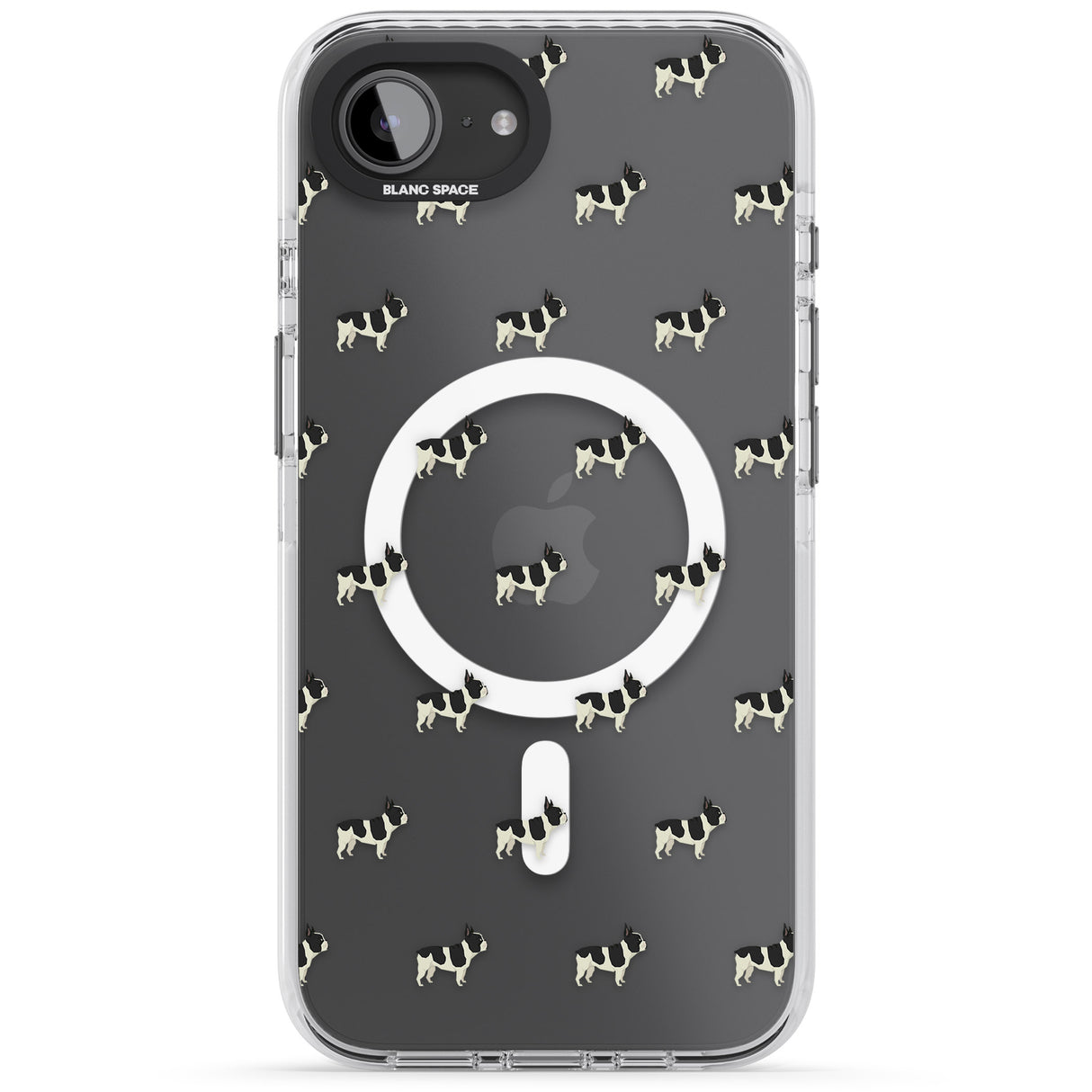 French Bulldog Dog Pattern Clear
