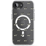 French Bulldog Dog Pattern Clear