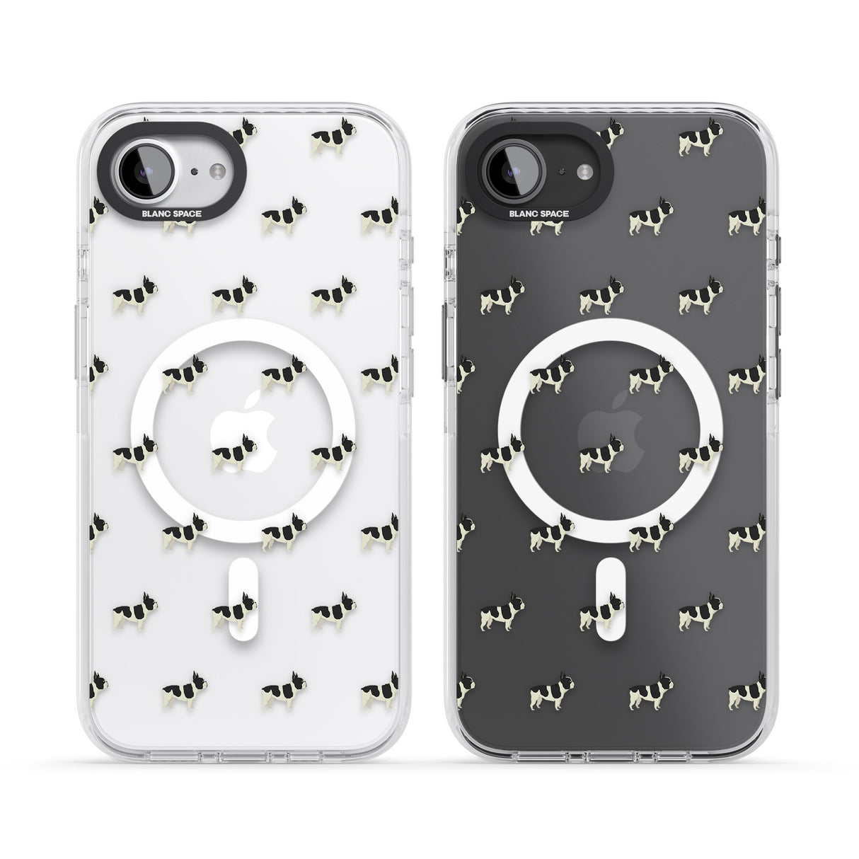 French Bulldog Dog Pattern Clear