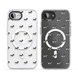 French Bulldog Dog Pattern Clear