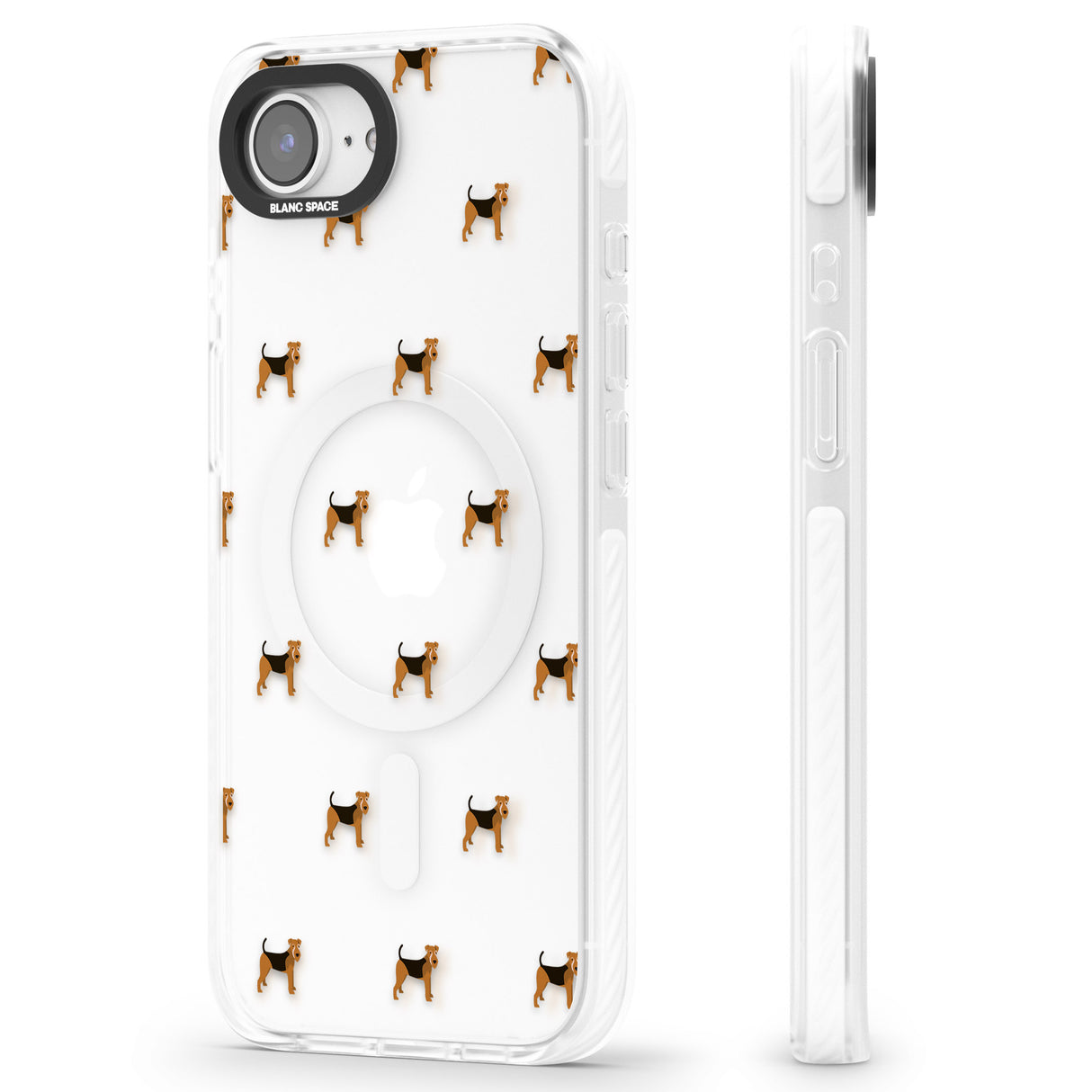 Airedale Terrier Dog Pattern Clear