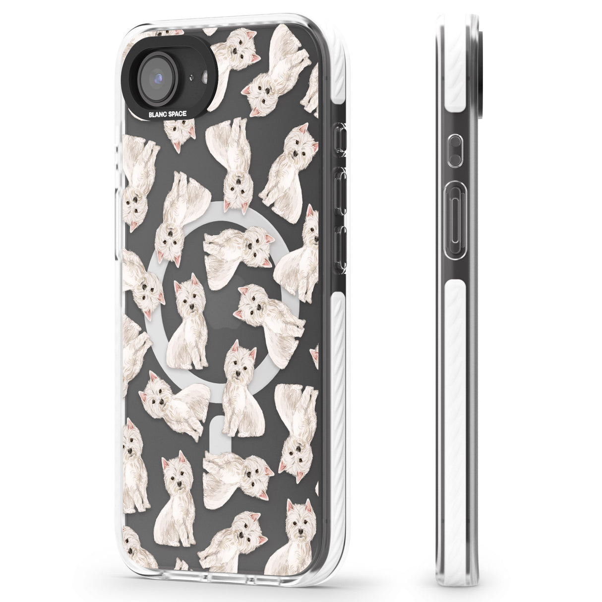Westie Watercolour Dog Pattern