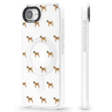 Border Terrier Dog Pattern Clear