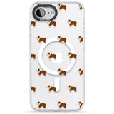English Bulldog Dog Pattern Clear