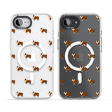 English Bulldog Dog Pattern Clear